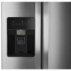 36-Inch Wide Side-By-Side Refrigerator - 24 Cu. ft. Stainless Steel