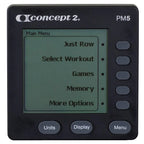 Concept2 Model D Indoor Rowing Machine with PM5 Display Light - Gray