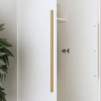 Modern Freestanding Solid Wood Wardrobe Closet With Storage Shelves