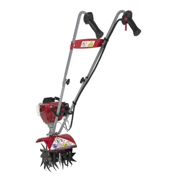 MANTIS Mini-Tiller/Cultivator 25-cc 9-in Front-Tine Forward-rotating Tiller