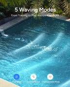 iGarden Swim Jet P Series  1100 GPM Inverter Counter Current Swimming System with 5 Wave Modes  Swim Jet Machine for Inground Pools  Training or Fun  Full Touchscreen  App Control