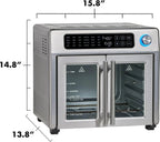 Emeril Lagasse Extra Large French Door Air Fryer Toaster Oven Combo, 24 Cooking Functions