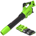 48V Axial Blower with 2 (24V) 2 Ah USB Batteries