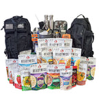Family Comfort 72 Emergency Survival Kit/Backpack �C 72 Hour for 2 People �C Disaster Preparedness �C Delicious ReadyWise Food, Gear, Lighting, First Aid, Tools & More - Camo