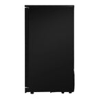 Devanti 198L Bar Fridge Dual Glass Door w/Light Black