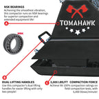 Tomahawk Power Plate Compactor 5.5 HP, 3000 lbs/ft, 63cc, Gas, 17 x 13 Plate Compactor, 5900 VPM