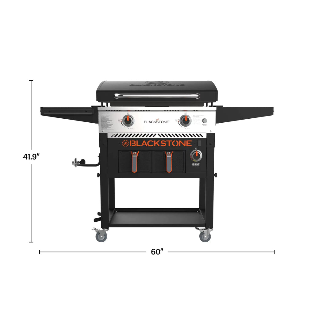 ??Clearance Sale??Blackstone 2-Burner 28" Griddle with Electric Air Fryer and Hood