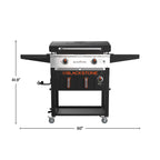 ??Clearance Sale??Blackstone 2-Burner 28" Griddle with Electric Air Fryer and Hood