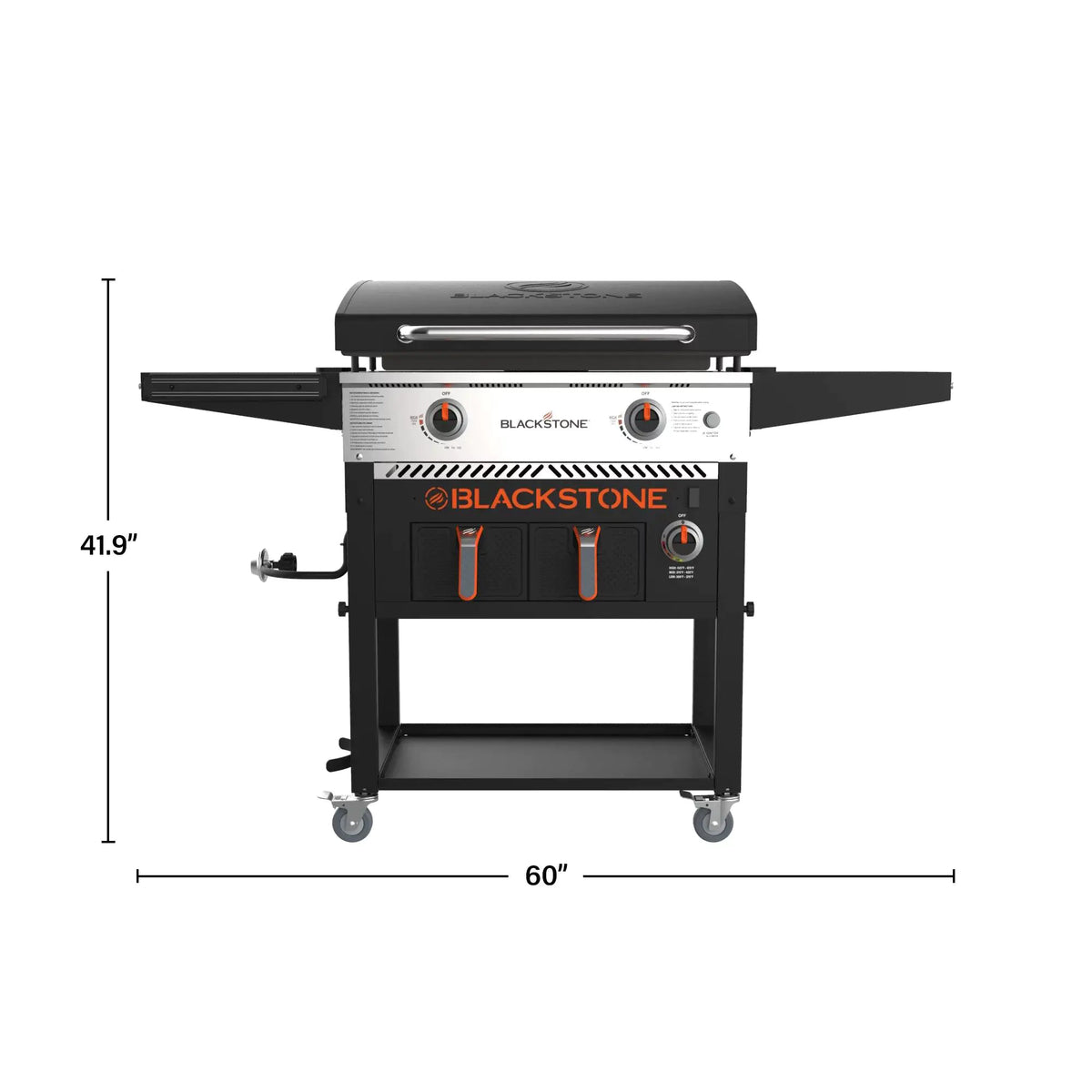 ??Clearance Sale??Blackstone 2-Burner 28" Griddle with Electric Air Fryer and Hood