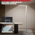 Honeywell LED Floor Lamp Modern - 02E GEN Sunturalux Eye Caring Tall Standing Light, 8000LM 4000K Natural Daylight Dimmable Reading Lampara for Home Office Living Room Bedroom