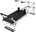 Pro 75" Pilates Reformer Machine, Foldable Pilates Machine Equipment Up to 400LBS, Pilates Equipment for Home Workout
