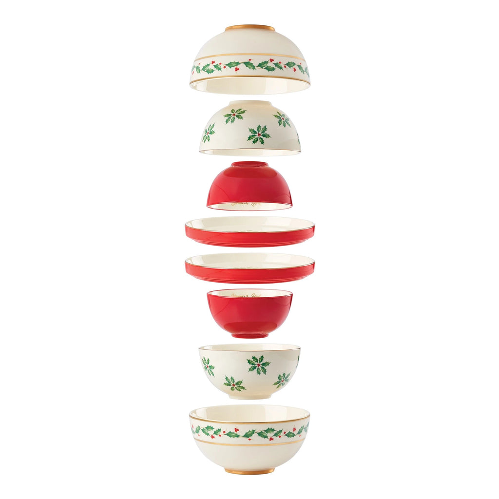 Holiday Luna Nesting Dinnerware Set