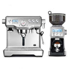 Breville Dynamic Duo Dual Boiler Espresso Machine and Smart Grinder Pro Package, Stainless Steel �C BEP920BSS