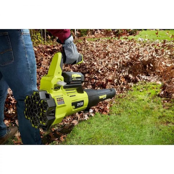 40V Brushless 20 in. Walk Behind Self Propelled Mower String Trimmer Leaf Blower with (2) Batteries and (2) Chargers