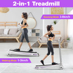 Treadmill Compact Walking Pad White