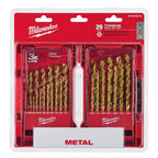 48-89-0012 Titanium Drill Bit Set (29-Piece)