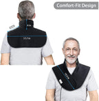 UTK Heating Pad for Neck and Shoulders,Natural Jade Tourmaline,Upgrade Size to Cover More Areas of Neck,Shoulder,Shoulder Blade and Back(23''x 24'')|Gift for Dad