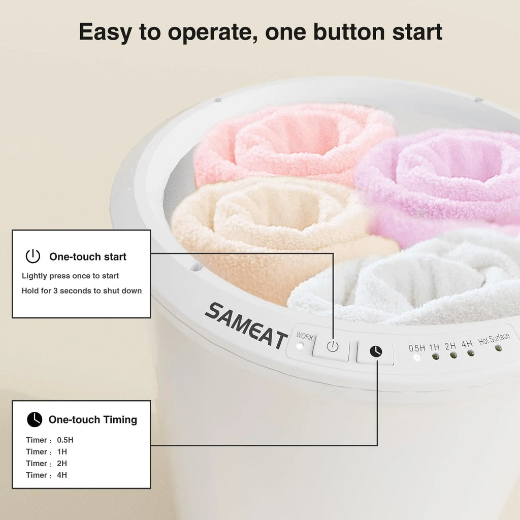 SAMEAT Large Heated Towel Warmers for Bathroom