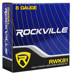 Rockville SS10P 10" 800w Slim Under-Seat Powered Car/Truck Subwoofer Sub+Amp Kit