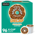 The Original Donut Shop Decaf Medium Roast K-Cup Pods, 96 Count �?Compatible with Keurig, Kosher Certified, Recyclable