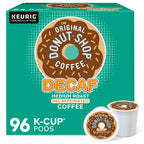 The Original Donut Shop Decaf Medium Roast K-Cup Pods, 96 Count �?Compatible with Keurig, Kosher Certified, Recyclable