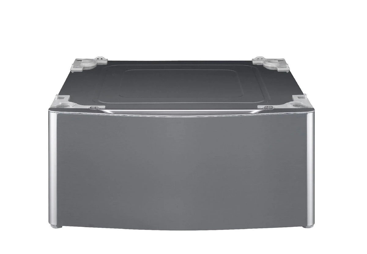 LG - 29" Laundry Pedestal with Storage Drawer - Graphite Steel
