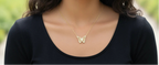 Reversible Butterfly Pendant by Culbreth's Jewelers